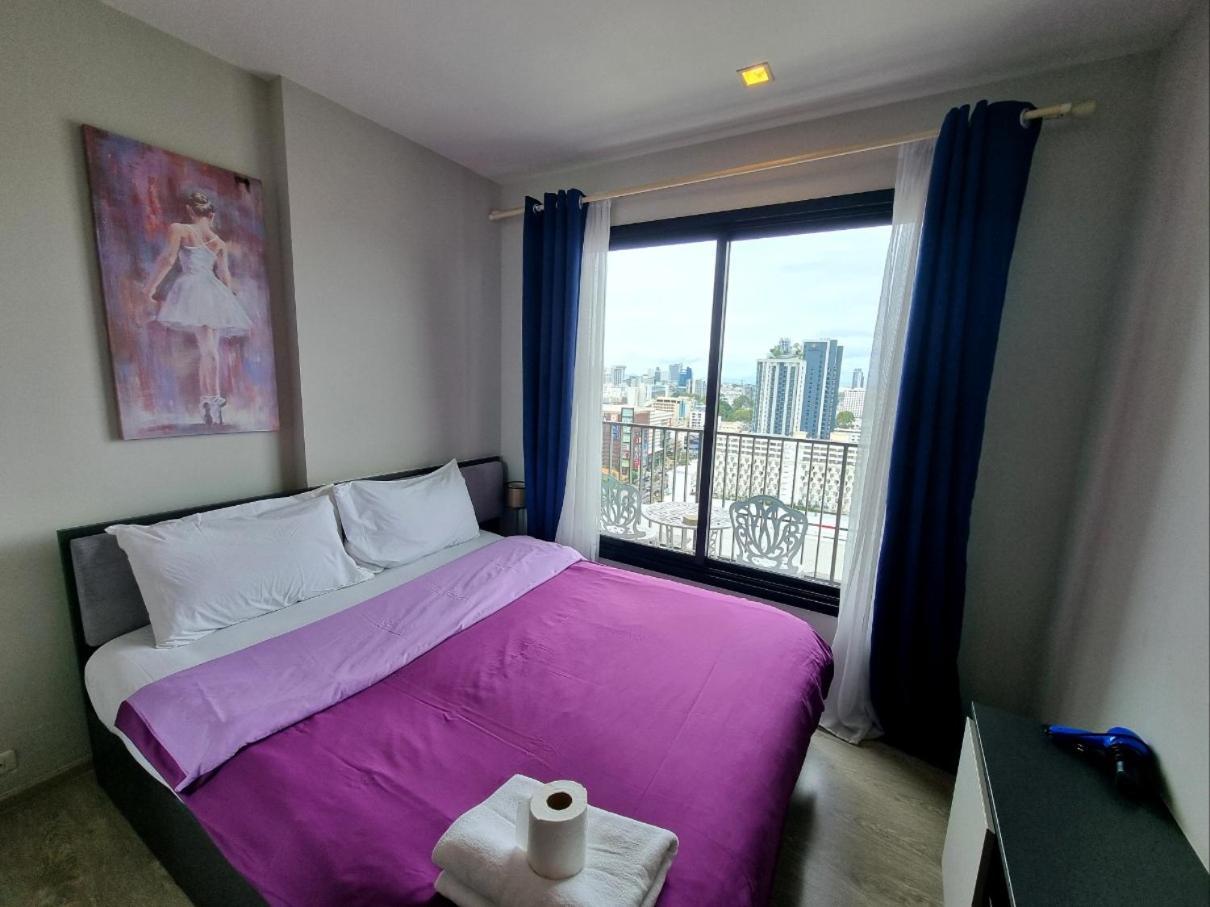 The Base Condo Center Of Pattaya Rooftop Swimming Pool Exteriér fotografie