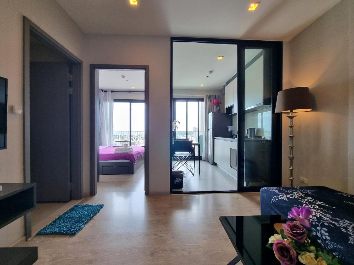 The Base Condo Center Of Pattaya Rooftop Swimming Pool Exteriér fotografie